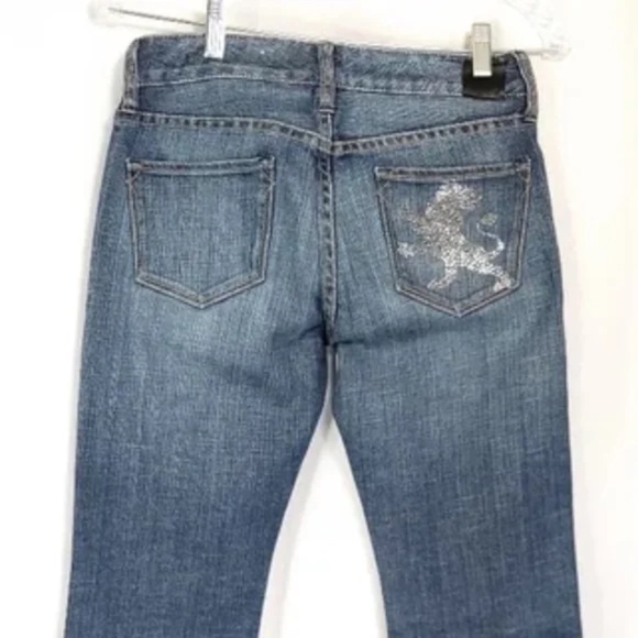X2 w10 Boot Cut Dark Wash Jeans Size 0 - Picture 1 of 12